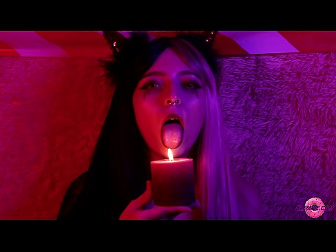 ❤️ Broche apaixonado de Sexy Succubus com preenchimento da boca ❤️ Porno fodido em nós ☑